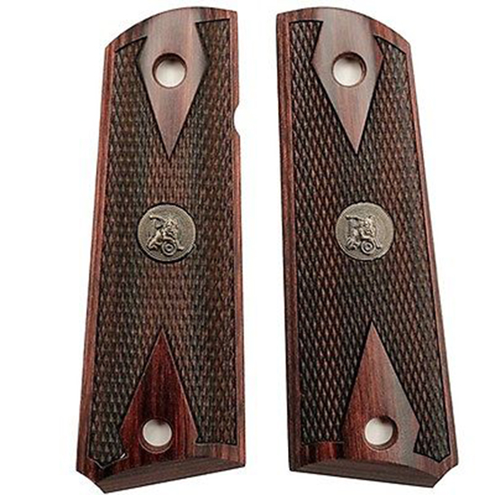 PAC CUSTOM GRIP 1911 DOUBLE DIAMOND ROSEWOOD - Hunting Accessories